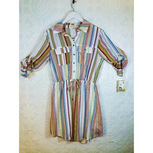 BeBop Utility Shirtdress  M, perfect for spring